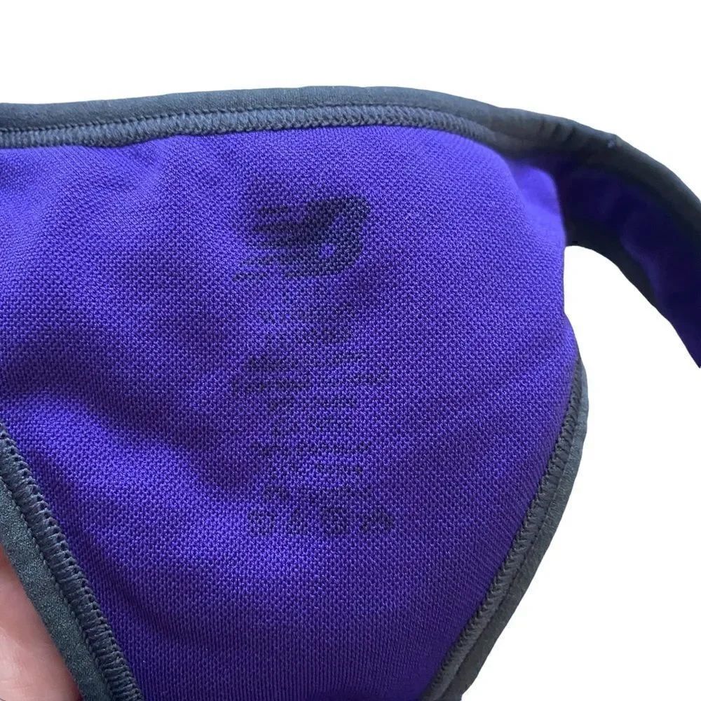 New Balance Medium Purple Bluish Black razor back compression athletic tank - Picture 3 of 4